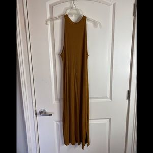 Mustard Midi Dress